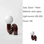 Emil – Nordic Postmodern LED Table Lamp for Stylish Modern Homes Monalume
