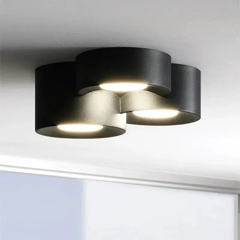 Mare – Modern LED Ceiling Lamp with Adjustable Spotlights for Focused Lighting Monalume