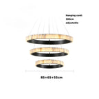 Vimar – Modern Luxury LED Pendant Light with Dimmable Marble Design Lampasa.com