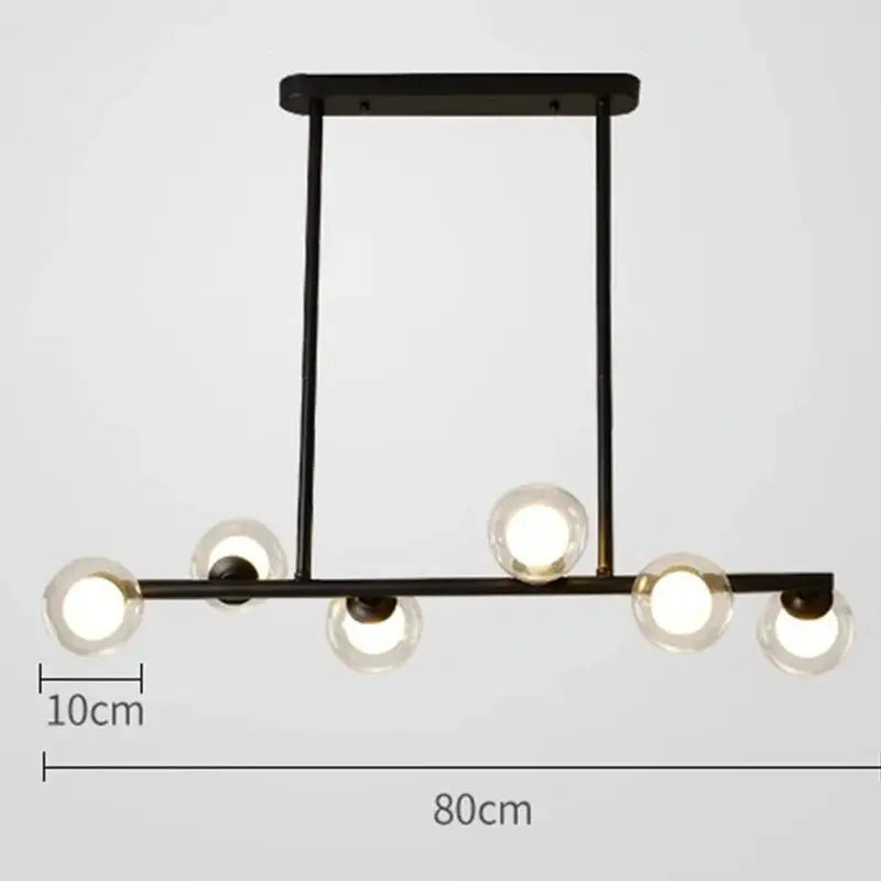 Meya – Nordic Dimmable LED Pendant Light for Dining Tables and Bars Monalume.com