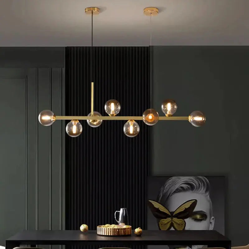 Torsten – Dimmable Modern Square LED Pendant Light for Dining Tables and Bars Monalume.com