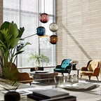 Modern Colorful LED Glass Ball Pendant Lamp – Roma Lampasa.com