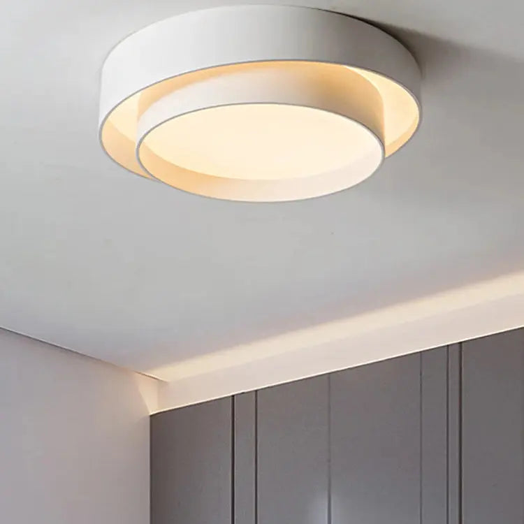 Ozzie – Round Dimmable LED Art Ceiling Lamp for Contemporary Spaces Monalume