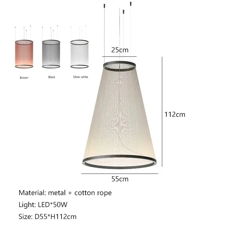 Elsa – Elegant Spanish Art Tassel LED Lamp for Sophisticated Decor Monalume