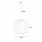 Dagmar – Designer Birdcage Dimmable Pendant Lamp for Unique, Stylish Lighting Monalume