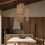Kira – Vintage-Style Wicker LED Pendant Light for Classic, Cozy Spaces Monalume