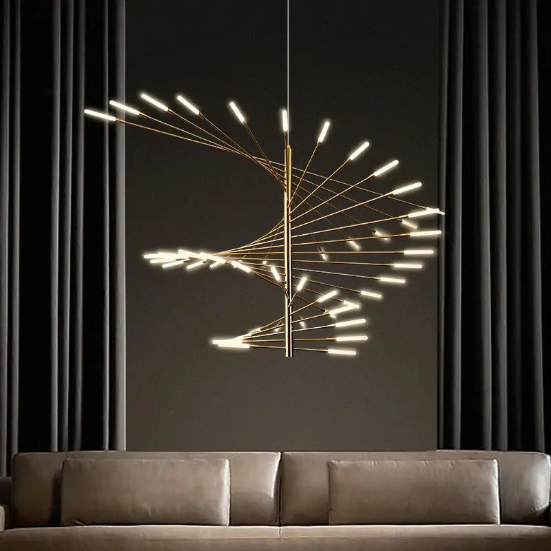 Alexander – Decorative Scandinavian fireworks style Dimmable LED Pendant Lamp Lampasa.com