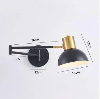 Vigi – Modern Adjustable Long Arm LED Wall Lamp Series for Versatile Lighting Monalume