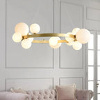 Sten - Modern Artistic Glass Ball LED Pendant Lamp Lampasa.com