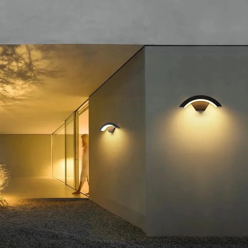 Annalise – Modern Waterproof IP65 Outdoor Motion Sensor LED Wall Lamp for Secure Lighting Monalume
