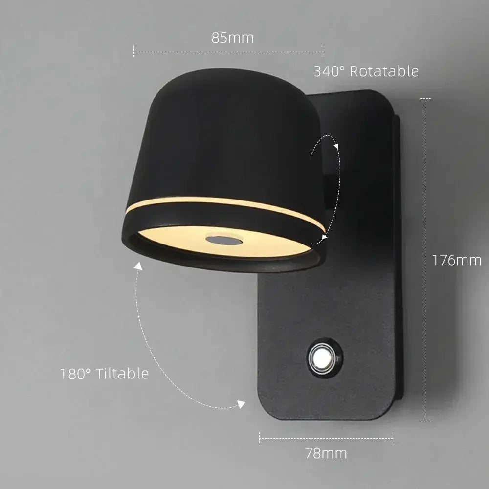 Egil – Rotatable Dimmable LED Wall Light for Adjustable Indoor Lighting Lampasa.com