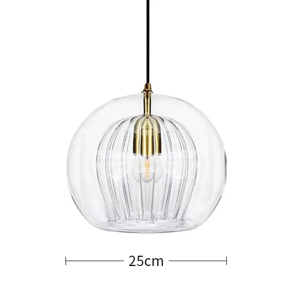 Liam – Nordic Modern LED Pendant Light with Elegant Glass Shade Lampasa.com