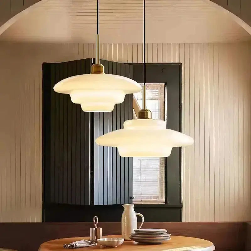 Amara – Antique Style LED Glass Pendant Lamp Lampasa.com