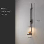 Velran – Unique Design Elegant Black Metal LED Wall Lamp Lampasa.com