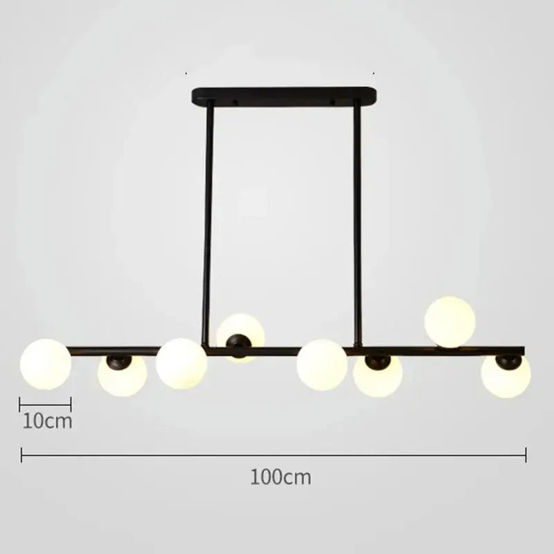 Meya – Nordic Dimmable LED Pendant Light for Dining Tables and Bars Monalume.com