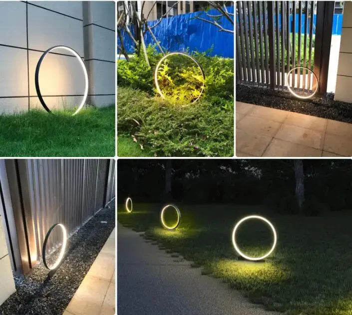 Nanna – Waterproof IP68 Outdoor Round LED Floor Lamp for Durable Lighting Monalume