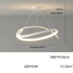 Zyra – Modern, sleek and elegant dimmable LED pendant light Lampasa.com