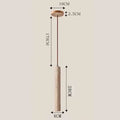Lars – Cave Stone Long Tube LED Pendant Lamp for Natural, Modern Lighting Monalume