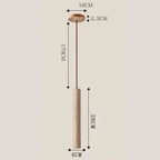 Lars – Cave Stone Long Tube LED Pendant Lamp for Natural, Modern Lighting Monalume