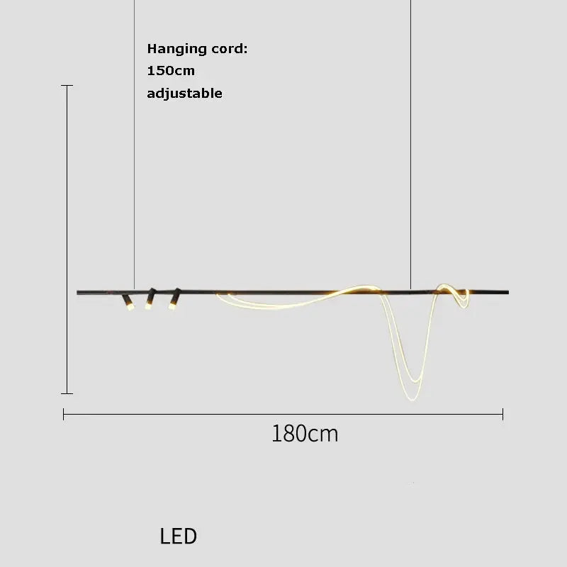 Vidar – Creative Design Dimmable LED Pendant Light for Dining Tables and Bars Monalume.com