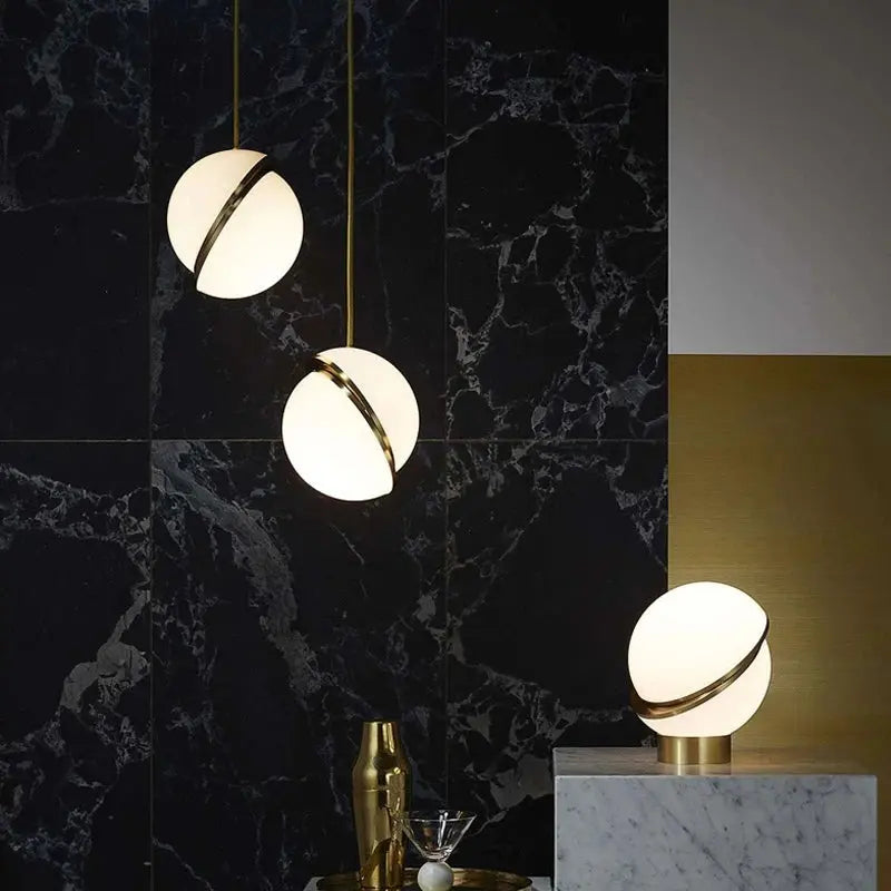 Neris – Modern Scandinavian Acrylic LED Pendant Lamp Lampasa.com