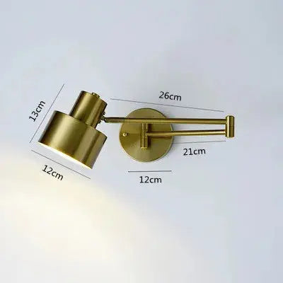 Vigi – Modern Adjustable Long Arm LED Wall Lamp Series for Versatile Lighting Monalume