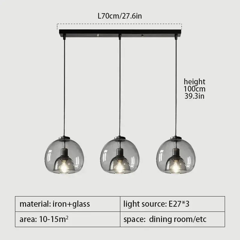 Mayla – Nordic Modern LED Pendant Lamp for Sleek, Minimalist Spaces Monalume