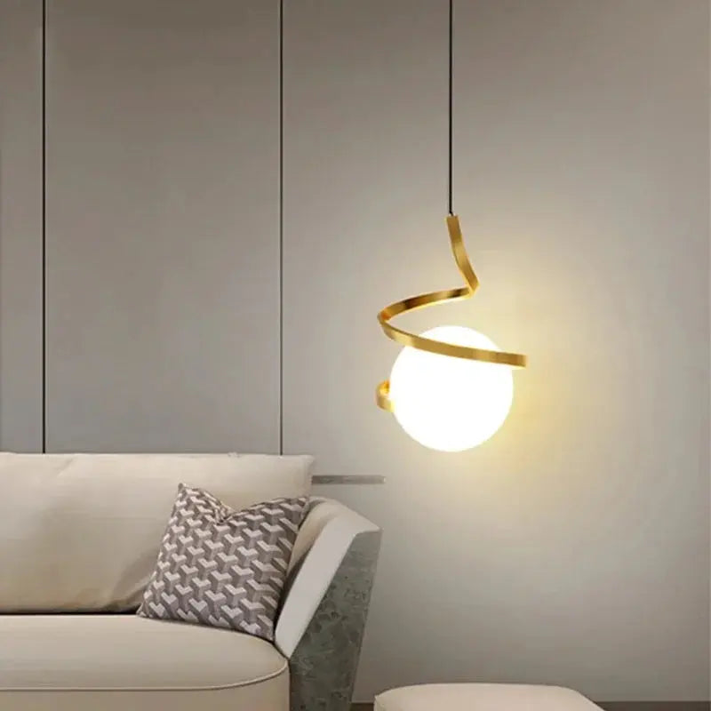 Lunvar – Sophisticated Nordic LED Dimmable Bedside Pendant Lamp Lampasa.com