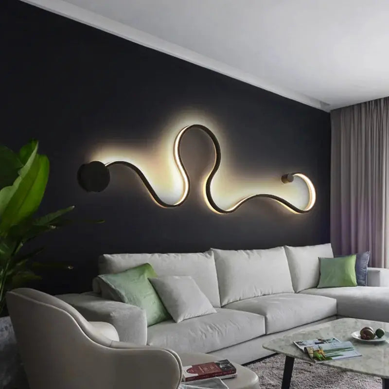 Bodine – Modern Black LED Wall Lamp for Sleek, Contemporary Lighting Monalume