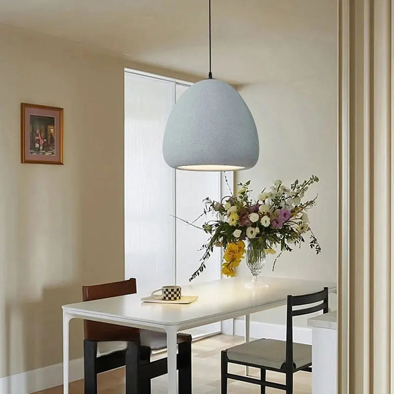 Akari – Handmade Japanese Wabi-Sabi LED Pendant Light for Minimalist Natural Interiors Monalume
