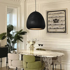 Akari – Handmade Japanese Wabi-Sabi LED Pendant Light for Minimalist Natural Interiors Monalume