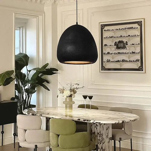 Akari – Handmade Japanese Wabi-Sabi LED Pendant Light for Minimalist Natural Interiors Monalume