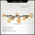 Leif – Modern Glass Ball LED Pendant Light for Dining Tables and Bars Monalume.com