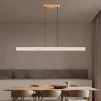 Arvid – Dimmable LED Pendant Light with Natural Stone Design for Modern Interiors Monalume.com