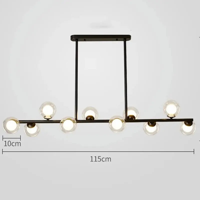 Meya – Nordic Dimmable LED Pendant Light for Dining Tables and Bars Monalume.com