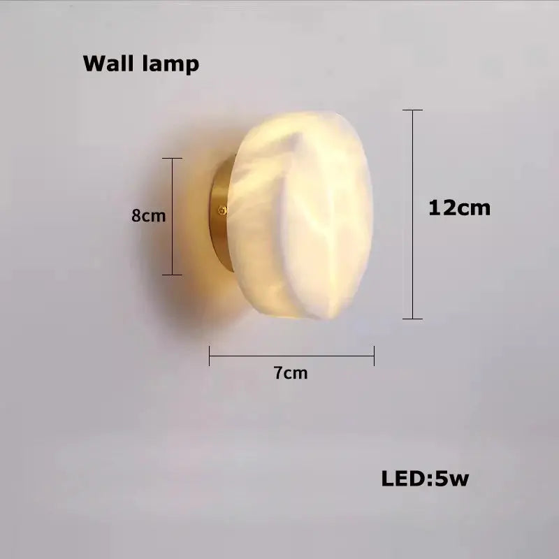 Vimar – Modern Luxury LED Pendant Light with Dimmable Marble Design Lampasa.com