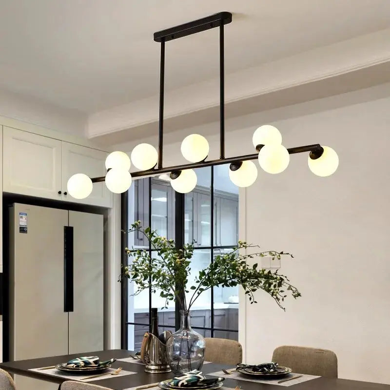 Meya – Nordic Dimmable LED Pendant Light for Dining Tables and Bars Monalume.com