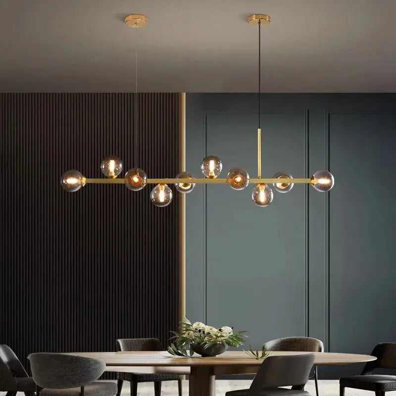 Torsten – Dimmable Modern Square LED Pendant Light for Dining Tables and Bars Monalume.com
