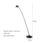 Embla – Modern Minimalist Long Strip LED Floor Lamp for Sleek, Ambient Lighting Monalume
