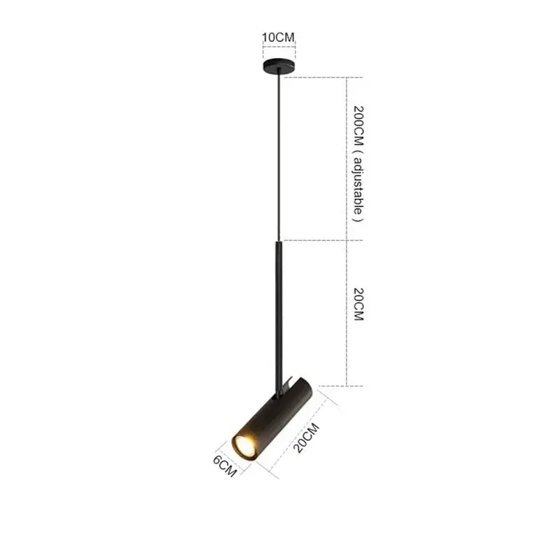 Kairen – Scandinavian Minimalist LED Pendant Spotlight Lampasa.com