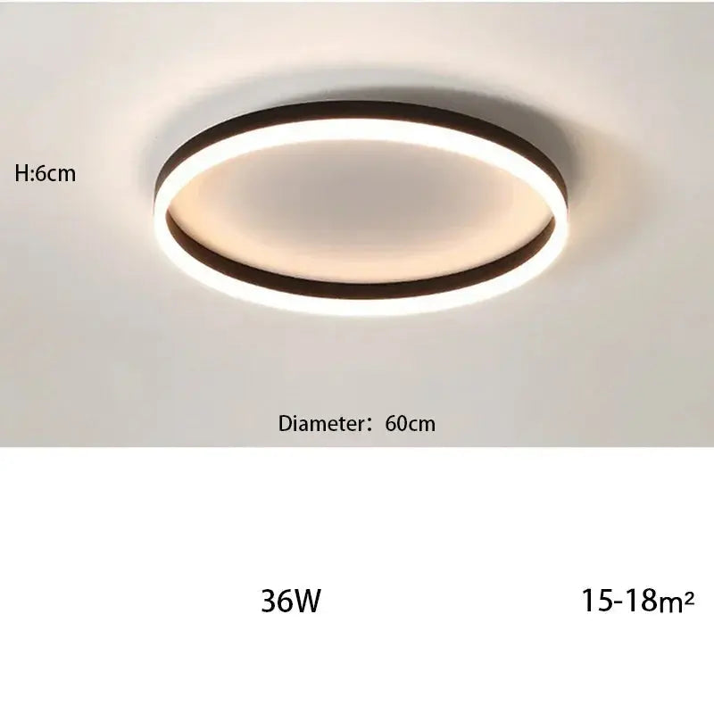 Aksel – Modern Dimmable LED Ceiling Lamp for Flexible Lighting Solutions Monalume
