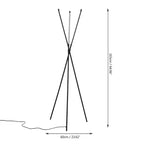 Alma – Nordic Minimalist Dimmable LED Floor Lamp for Modern Interiors Monalume