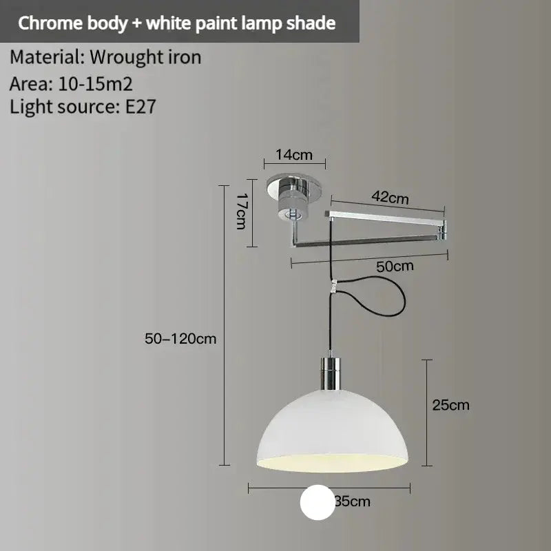 Draxel – Modern Retro Telescopic LED Pendant Lamp Lampasa.com