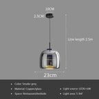 Hilda – Modern Luxury LED Glass Pendant Lamp for Elegant Interiors Monalume