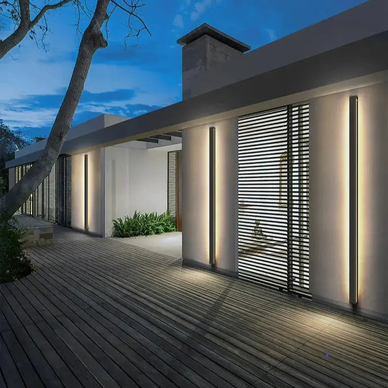 Frida – Modern Long Strip IP65 Waterproof LED Outdoor Lamp for Durable Exterior Lighting Monalume
