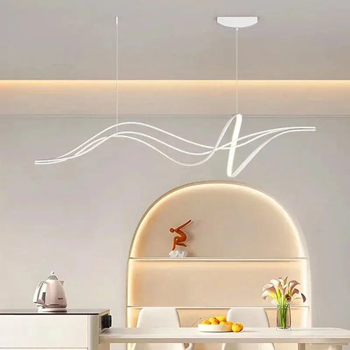 Arne – Modern Futuristic Dimmable LED Pendant Light for Dining Tables and Bars Monalume.com