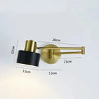 Vigi – Modern Adjustable Long Arm LED Wall Lamp Series for Versatile Lighting Monalume