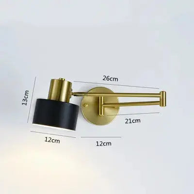 Vigi – Modern Adjustable Long Arm LED Wall Lamp Series for Versatile Lighting Monalume