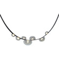 Krystof – Nordic Dimmable LED Pendant Light with Glass Shade and Leather Belt Suspension Monalume.com