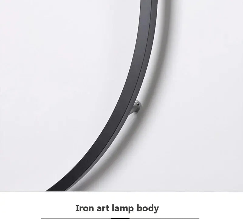Luna – Modern Minimalist Dimmable LED Ring Wall Lamp for Sleek, Ambient Lighting Monalume